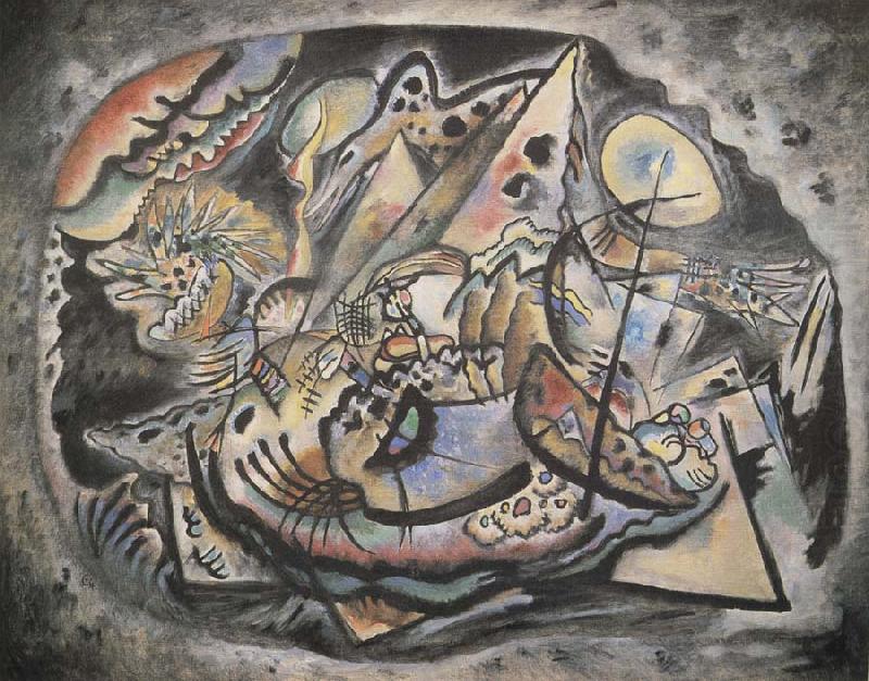 Szurke ovalis, Wassily Kandinsky
